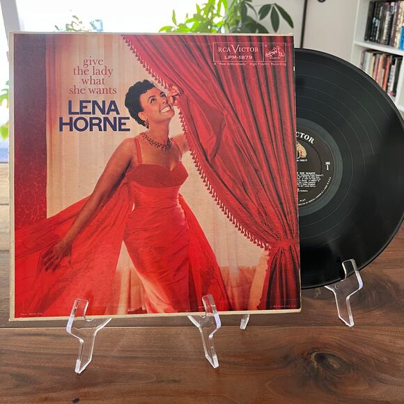 Lena Horne Give the Lady What She Wants Vinyl LP 1958 RCA Victor LPM-1879 - Picture 1 of 7